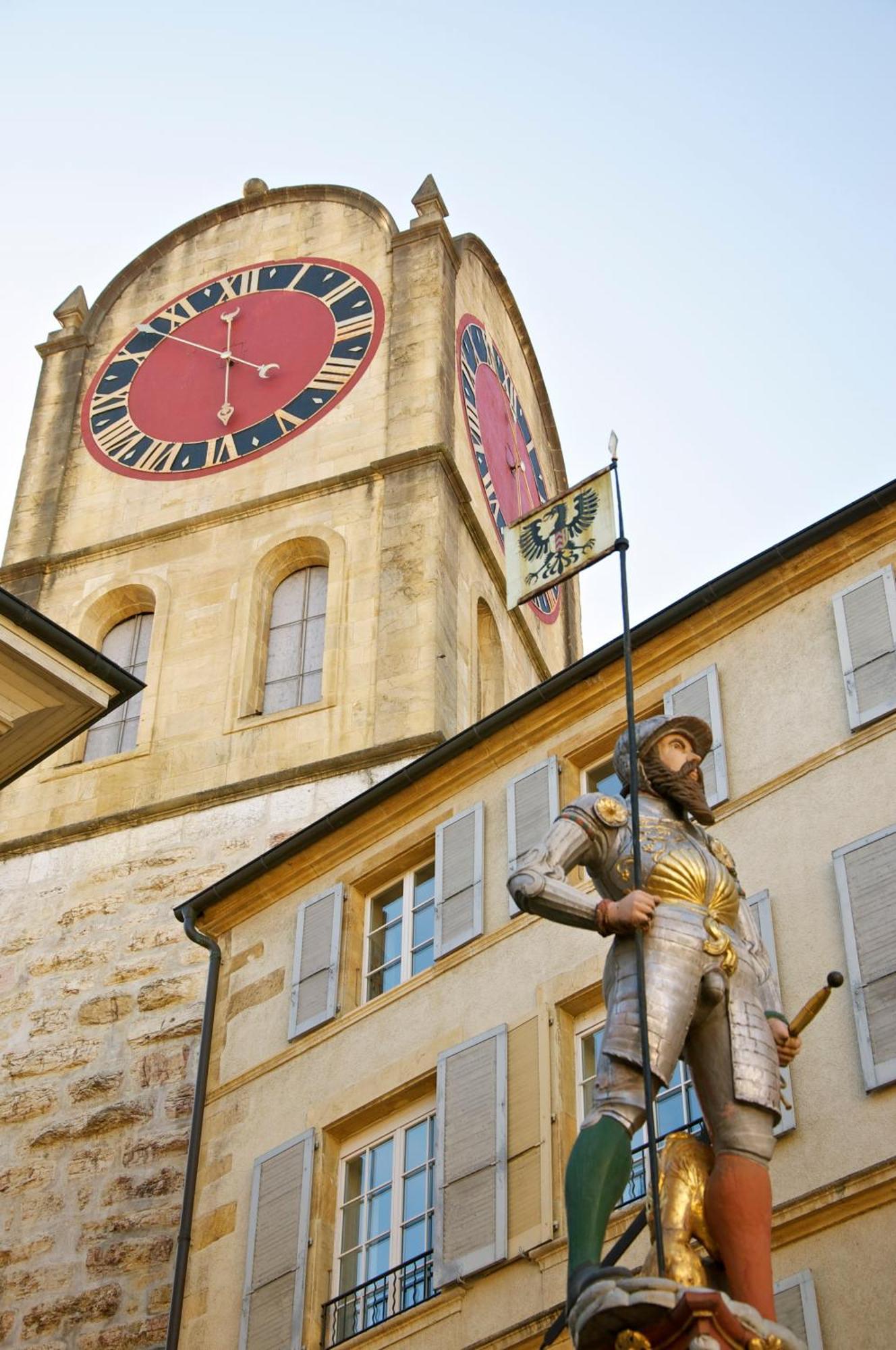 Aux Chambres Du Banneret Neuchâtel Buitenkant foto